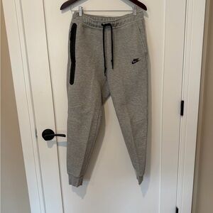 Nike Gray Joggers with Black Accents